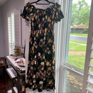 ALTAR’D STATE | Midi off the shoulder dress